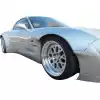 VSaero FRP TKYO Wide Body Fender Flares (front) 50mm for Mazda RX-7 FD3S 1993-1997 - Image 5