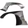 VSaero FRP TKYO Wide Body Fender Flares (front) 50mm for Mazda RX-7 FD3S 1993-1997 - Image 18