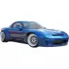 VSaero FRP TKYO Wide Body Side Skirts for Mazda RX-7 FD3S 1993-1997 - Image 5