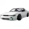 VSaero FRP TKYO v1 Front Bumper for Nissan Silvia S13 1989-1994 - Image 7