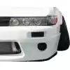 VSaero FRP TKYO v1 Front Bumper for Nissan Silvia S13 1989-1994 - Image 10