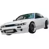 VSaero FRP TKYO v1 Front Bumper for Nissan Silvia S13 1989-1994 - Image 18