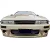 VSaero FRP TKYO v1 Front Bumper for Nissan Silvia S13 1989-1994 - Image 55