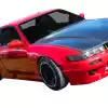 VSaero FRP TKYO v1 Wide Body Fenders (front) 30mm for Nissan Silvia S13 1989-1994 > 2dr Coupe - Image 15