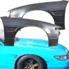 VSaero FRP TKYO v1 Wide Body Fenders (front) 30mm for Nissan Silvia S13 1989-1994 > 2dr Coupe - Image 20