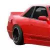 VSaero FRP TKYO v1 Wide Body 30mm Fenders (rear) for Nissan 240SX 1989-1994 > 2dr Coupe - Image 12