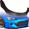 VSaero FRP TKYO v2 Wide Body Front Splitter for Subaru BRZ ZN6 2013-2020 - Image 1