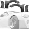 VSaero FRP TKYO v2 Wide Body Fender Flares (front) 4pc 45mm for Subaru BRZ ZN6 2013-2020 - Image 4