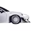 VSaero FRP TKYO v2 Wide Body Fender Flares (front) 4pc 45mm for Subaru BRZ ZN6 2013-2020 - Image 6