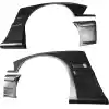 VSaero FRP TKYO Wide Body Fender Flares (front) 4pc 50mm for BMW 3-Series 325i 328i E36 1992-1998 > 2dr Coupe - Image 10