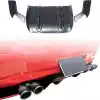 VSaero FRP LBPE Rear Diffuser 3pc for Infiniti G37 Coupe 2008-2015 > 2dr Coupe - Image 33