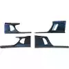 VSaero FRP KTOT Side Skirt Lower Splitters for Ford Mustang 2015-2020 - Image 13