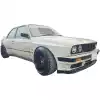 VSaero FRP TKYO Wide Body Fender Flares (front) 4pc 50mm for BMW 3-Series 318i 325i E30 1984-1991> 2dr Coupe - Image 4