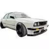 VSaero FRP TKYO Wide Body Fender Flares (front) 4pc 50mm for BMW 3-Series 318i 325i E30 1984-1991> 2dr Coupe - Image 7