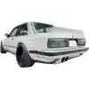 VSaero FRP TKYO Wide Body Fender Flares (rear) 75mm for BMW 3-Series 318i 325i E30 1984-1991> 2dr Coupe - Image 8