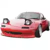 VSaero FRP TKYO Front Lip Valance for Mazda Miata MX-5 NA 1990-1997 - Image 2