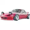 VSaero FRP TKYO Wide Body Fender Flares (front) 50mm for Mazda Miata MX-5 NA 1990-1997 - Image 2