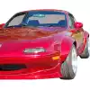 VSaero FRP TKYO Wide Body Fender Flares (front) 50mm for Mazda Miata MX-5 NA 1990-1997 - Image 11