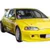 VSaero FRP TKYO Wide Body Front Bumper for Honda Civic EG 1992-1995 > 3dr Hatchback - Image 6