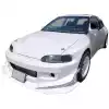 VSaero FRP TKYO Front Canards for Honda Civic EG 1992-1995 > 3dr Hatchback - Image 4