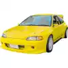 VSaero FRP TKYO Wide Body Fender Flares (front) 40mm for Honda Civic EG 1992-1995 > 3dr Hatchback - Image 8