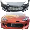 VSaero FRP TKYO v3 Wide Body Front Bumper for Subaru BRZ ZN6 2013-2020 - Image 5