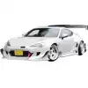 VSaero FRP TKYO v3 Wide Body Front Spoiler Lip for Subaru BRZ ZN6 2013-2020 - Image 4