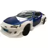 VSaero FRP TKYO v3 Wide Body Front Spoiler Lip for Subaru BRZ ZN6 2013-2020 - Image 8