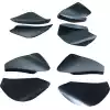 VSaero FRP TKYO v3 Wide Body Canards 8pc for Subaru BRZ ZN6 2013-2020 - Image 13