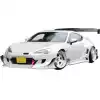 VSaero FRP TKYO v3 Wide Body Side Skirts for Subaru BRZ ZN6 2013-2020 - Image 6