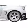 VSaero FRP TKYO v3 Wide Body Fenders Flares (rear) 90mm for Subaru BRZ ZN6 2013-2020 - Image 2