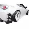 VSaero FRP TKYO v3 Wide Body Fenders Flares (rear) 90mm for Subaru BRZ ZN6 2013-2020 - Image 3