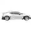 VSaero FRP TKYO v3 Wide Body Fenders Flares (rear) 90mm for Subaru BRZ ZN6 2013-2020 - Image 4