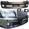 VSaero FRP JPRO Front Bumper 3pc for Infiniti Q45 F50 Cima President 2002-2004 - Image 3