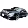 VSaero FRP JPRO Front Bumper 3pc for Infiniti Q45 F50 Cima President 2002-2004 - Image 6