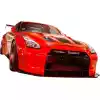 VSaero FRP LBPE v1 Wide Body Front Bumper w Lip for Nissan GT-R GTR R35 2009-2017 - Image 11