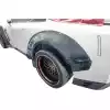 VSaero FRP LBPE v1 Wide Body Fender Flares (rear) 4pc for Nissan GT-R GTR R35 2009-2017 - Image 3