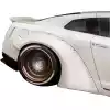 VSaero FRP LBPE v1 Wide Body Fender Flares (rear) 4pc for Nissan GT-R GTR R35 2009-2017 - Image 6