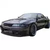 VSaero FRP TKYO Wide Body Fender Flares (front) 4pc 40mm for Nissan Skyline R32 1990-1994 > 2dr Coupe - Image 14