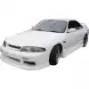 VSaero FRP MSPO Front Bumper for Nissan Skyline R33 GTS 1995-1998 > 2/4dr - Image 3