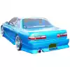 VSaero FRP BSPO Rear Bumper for Nissan Silvia S13 1989-1994 > 2dr Coupe - Image 3