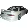 VSaero FRP WOR9 Rear Bumper for Nissan 240SX 1989-1994 > 2dr Coupe - Image 3