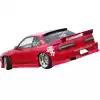 VSaero FRP WOR9 Rear Bumper for Nissan 240SX 1989-1994 > 2dr Coupe - Image 16