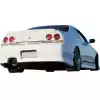 VSaero FRP MSPO Rear Bumper for Nissan Skyline R33 GTS 1995-1998 > 2dr Coupe - Image 2