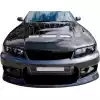 VSaero FRP MSPO v2 Front Bumper for Nissan Skyline R33 GTS 1995-1998 > 2/4dr - Image 10