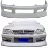 VSaero FRP FKON Front Bumper (early model) for Nissan Laurel C35 1998-2002 - Image 5