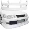 VSaero FRP WOND Front Bumper for Nissan Laurel C35 1998-2002 - Image 1