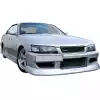 VSaero FRP WOND Front Bumper for Nissan Laurel C35 1998-2002 - Image 11