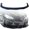 VSaero Plastic TKYO Wide Body Front Under Splitter for Mazda RX-8 SE3P 2009-2011 - Image 4