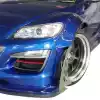 VSaero FRP TKYO Wide Body Fenders (front) 4pc 50mm for Mazda RX-8 SE3P 2004-2011 - Image 10